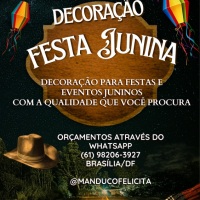 Decora��o para festa junina Corporativa