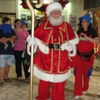 Chegada de Papai Noel em Shopping - Tijuca