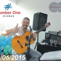 Evento realizado no "Number One" Marcelo Rios apresentou o show "Ao Som da MPB"