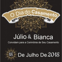Convite de Casamento Jlio & Bianca