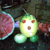 Decora��o em Frutas