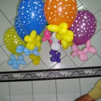 Bal�es coloridos - G�s H�lio