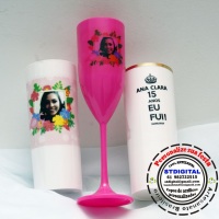 Copos longdrinks e taas e canecas de chopp personalizadas transfer laser