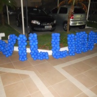 Letras com balao