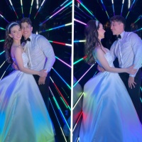 Tnel de Led em Casamento!