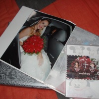 ALBUM LUVA MINIESVIDEO CASAMENTO 20X25...