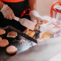 mini hambrguer para eventos corporativos