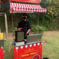 carrinho de mini hambrguer para empresas
