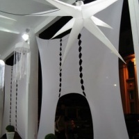 decora��o em lycra e infl�vel