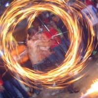 Show de pirofagia