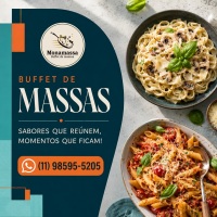 Buffet de massas em domicílio em São Paulo