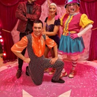 Show de Circo Cen�rio luminoso