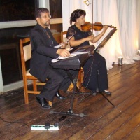 Cerimnia de casamento com Violino e Teclado no Clube Central de Icara.
