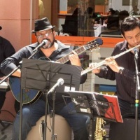 Flauta transversal e Sax - Evento no Senac