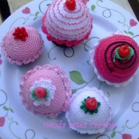 chaveirinhos cupcakes