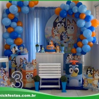 Decorao Bluey - Nick Festas ??
Encante os pequenos com a decorao do tema Bluey! ? Mesas decorad