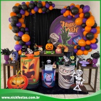 Decorao Halloween - Nick Festas ??
Entre no clima do terror com a decorao Halloween da Nick Fes