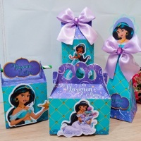 Kit 20 Caixas Princesa Jasmine