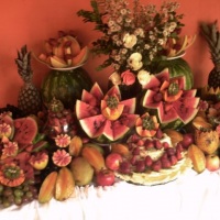 mesas de frutas 