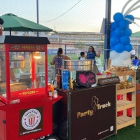 Algodo doce e Pipoca