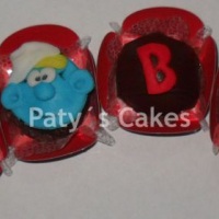 Trufas - Tema: Smurfs