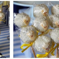 Cake Pops - Tema: Ovelhinhas