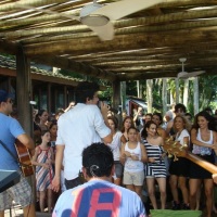 Show do Luan Santana na Ilha de caras.