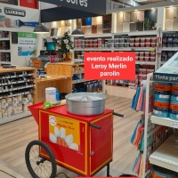 ALGODO DOCE PARA CLIENTES LEROY MERLIN