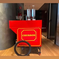 LOCA��O CARRINHOS CHURROS COM ATENDENTE E INSUMOS