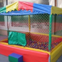 Piscina de bolinha 2x2 modelo cazinha...Divers�o Garantida
