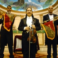 Violino, clarim e trombone - cerimnia