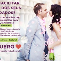 Site de Casamento - Quero Presente Virtual