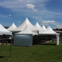 festa de confraternizao 2015, tendas 10 x 10 m e 03 x 03 m