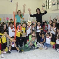 Evento em escolinha