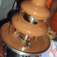cascata de chocolate 