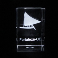Cristal Cubo 4cmx4cmx6cm
