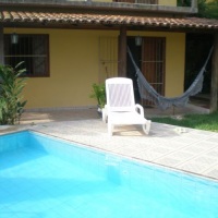 PISCINA DE 20000LTS AGUA C/FOTO CASA 4 QUARTOS, SALAO GRANDE VENTILADORES TETO COZINHA E 2 BANHEIROS