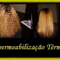 Cabelos loiros,saudáveis e com bem menos volume.
