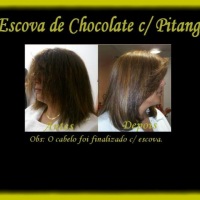 Cabelos lisos,100% natural e com saúde.