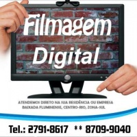FILMAGEM DIGITAL  + FOTOS + SOM + BANNER + TELO
