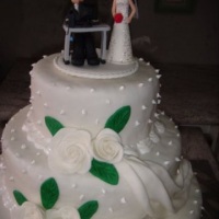 Maquete de casamento