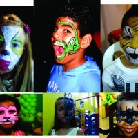 Pintura facial profissional Stima Festas e Eventos