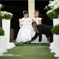 �ltimos detalhes na entrada das daminhas 