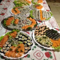 Buffet completo Sushi , Sashimi e Yakissoba