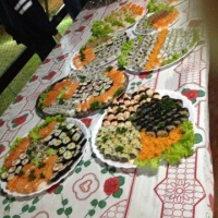 Buffet completo Sushi , Sashimi e Yakissoba