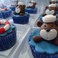Cupcake Urso Marinheiro
