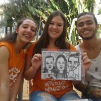 Caricaturas em eventos