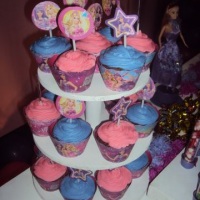 Cupcakes temticos -Barbie Pop Star
