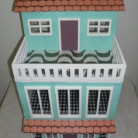 Casa De Madeira P Decora��o