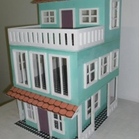 Casa De Madeira P Decora��o